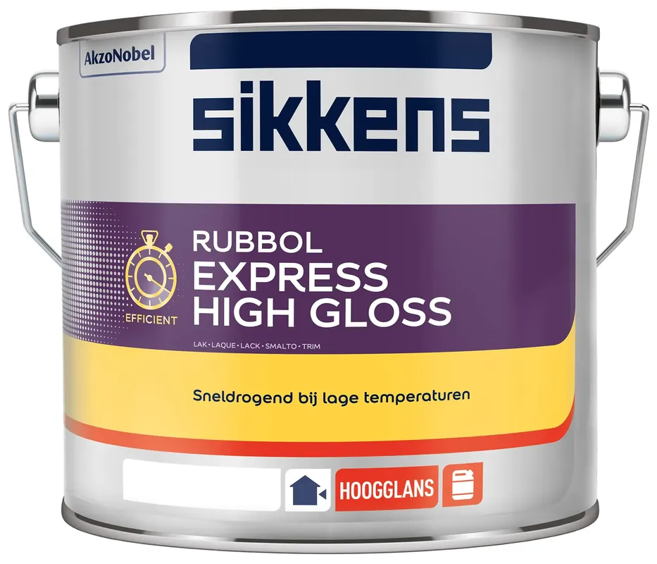 Sikkens Rubbol Express High Gloss (lichte kleur) 2 Weekendaanbieding