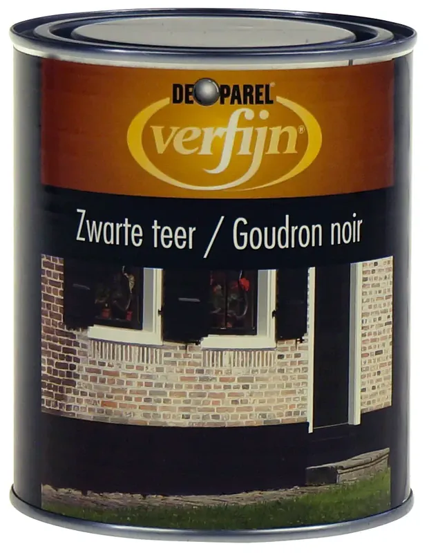 Verfijn Zwarte Teer 0,75 ltr Gereduceerde Prijs