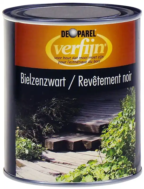 Fabrieksprijs Verfijn Bielzenzwart (Zwart) 0,75 ltr