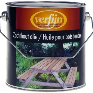 Actieprijs Verfijn Zachthout Olie (Transparant) 2,5 ltr