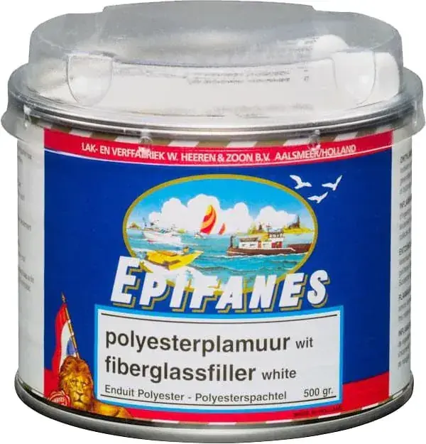 Exclusieve Aanbieding Epifanes Polyester Plamuur (wit) (1,5 kg)