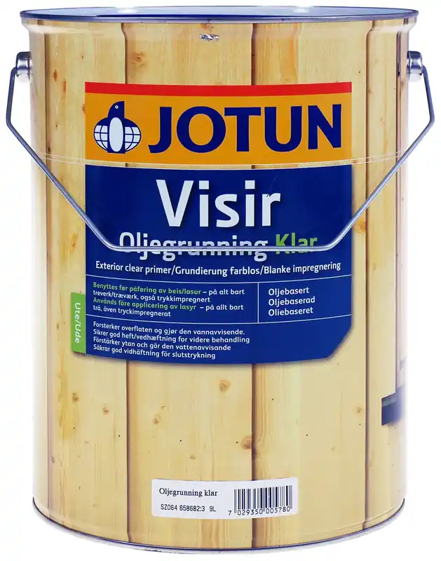 jotun visir oljegrunning klar (blank) 9 ltr Lage Prijs