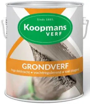 Beste Prijs koopmans grondverf (wit) (2,5 ltr)