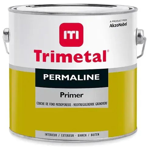 Gratis Retour trimetal permaline primer 4SO (lichte kleur) 1 ltr