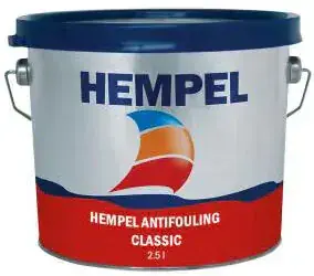 Rechtstreeks Van De Fabrikant hempel classic 71220 antifouling (zwart) 5 ltr