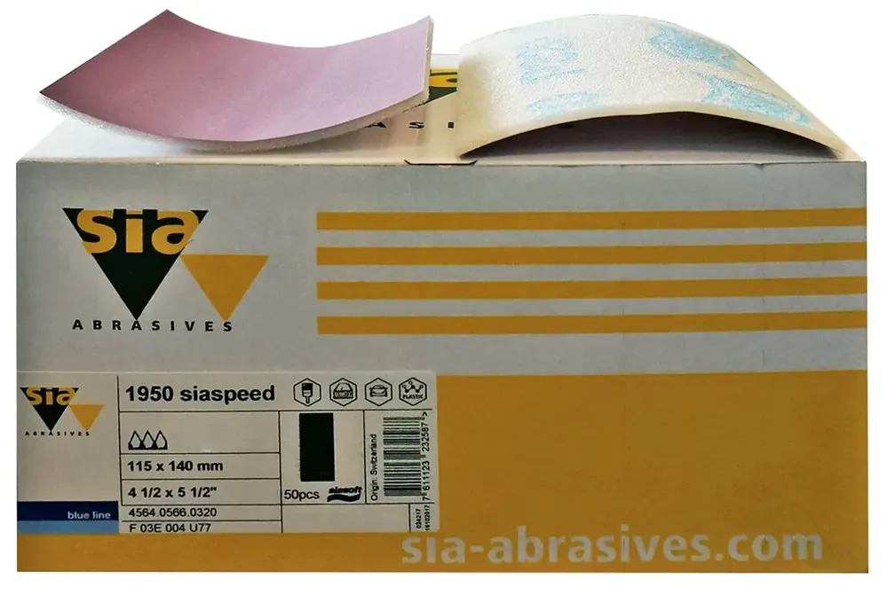 sia 1950 siaspeed soft handvel 115x140 mm (p320) 5 Nieuw