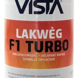 Finale Uitverkoop Vista Lakweg F1 Turbo snelafbijtmiddel 1 l