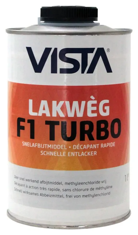Finale Uitverkoop Vista Lakweg F1 Turbo snelafbijtmiddel 1 l