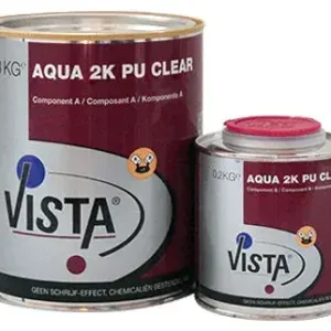 Bestseller Vista Aqua 2K PU Clear hoogglans set 1 kg