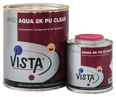 Bestseller Vista Aqua 2K PU Clear hoogglans set 1 kg