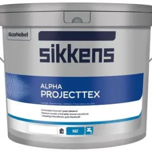 Favoriet Sikkens Alpha Projecttex Wit/lichte kleur