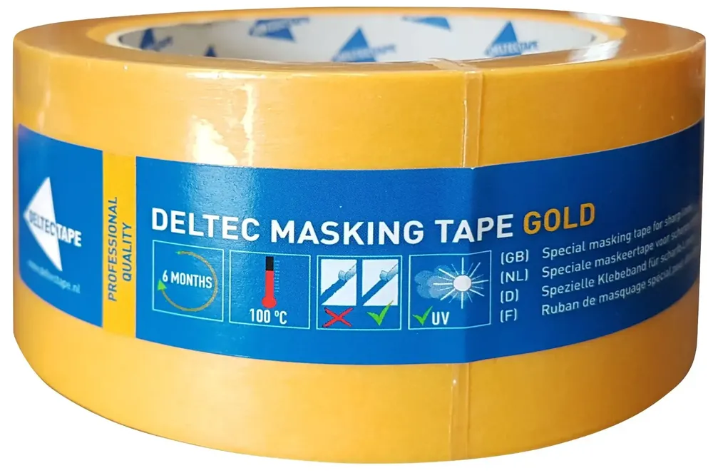 Dagaanbieding Deltec Masking Tape Gold 50m (48mm)
