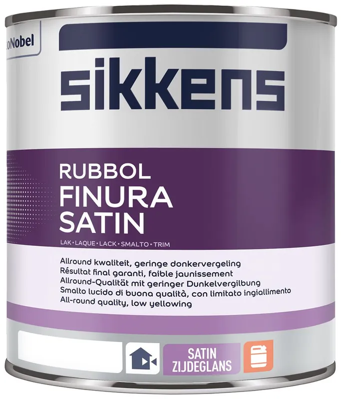 Sikkens Rubbol Finura Satin Lichte kleur Gecertificeerd