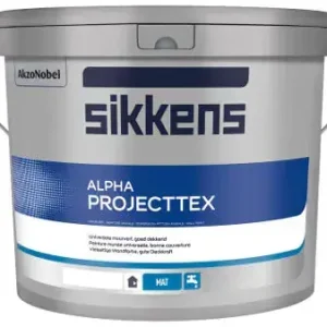 Sikkens Alpha Projecttex (donkere kleur) 2,5 ltr Actieprijs