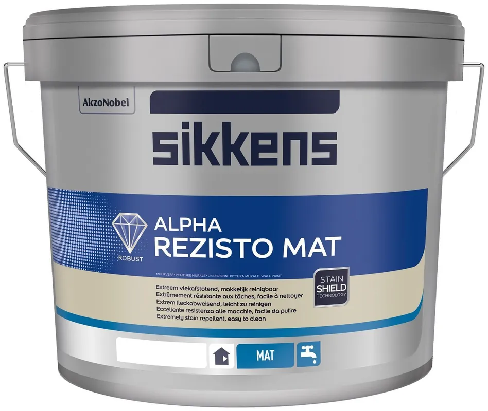 Tijdelijk Beschikbaar Sikkens Alpha Rezisto Easy Clean Lichte kleur