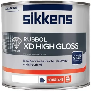 Populair Sikkens Rubbol XD High Gloss (lichte kleur) 0,5 lt