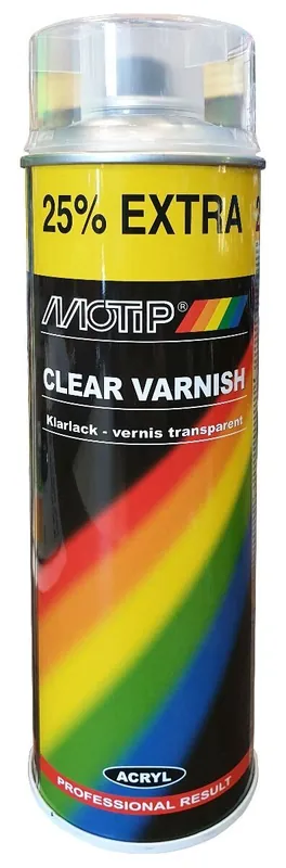 Motip Rallye Clear Varnish hoogglans 0,4 ltr Tijdelijk Beschikbaar