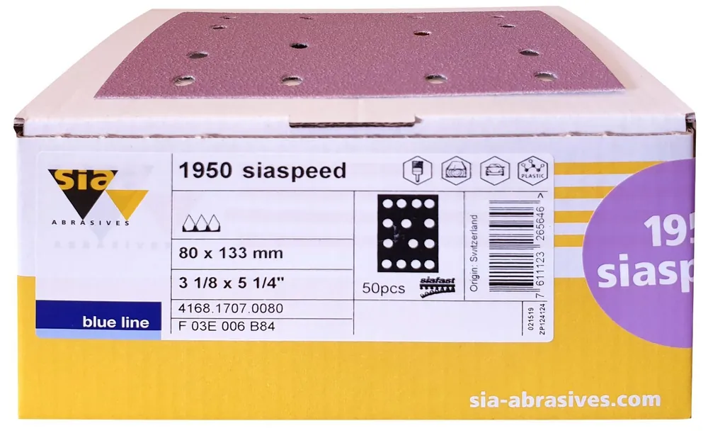 Sia 1950 Siaspeed STG (P80) 80x133 mm 50 st Gereduceerde Prijs