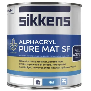 sikkens alphacryl pure mat sf (lichte kleur) 1 ltr Veilige Betaling