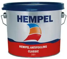 hempel classic 71220 antifouling (rood) 5 ltr Finale Uitverkoop