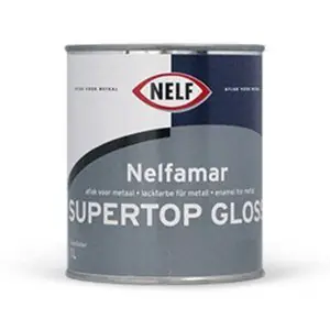 Aanbieding Nelf Nelfamar Supertop (diepzwart) 2,5 ltr