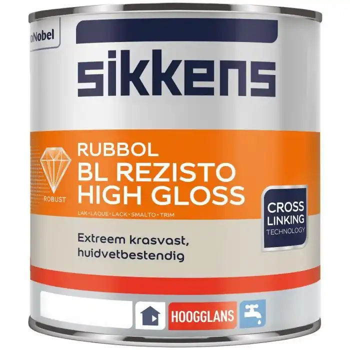 Sikkens Rubbol Rezisto High Gloss (lichte kleur),5 Express Levering