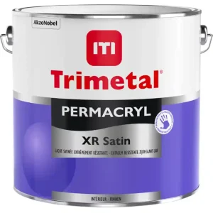 Populair trimetal permacryl XR satin (donkere kleur) 1 ltr