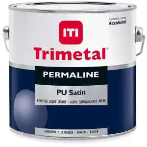 Trimetal Permaline Satin 4SO (donkere kleur) 1 ltr Gereduceerde Prijs