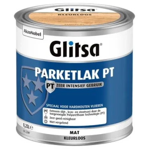 Express Levering Glitsa Parketlak PT Mat 0.25 ltr