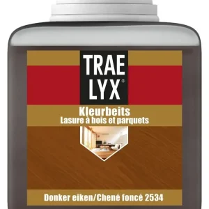 Trae Lyx Kleurbeits 2534 (Donker eiken) 1 Ltr Uitverkoop