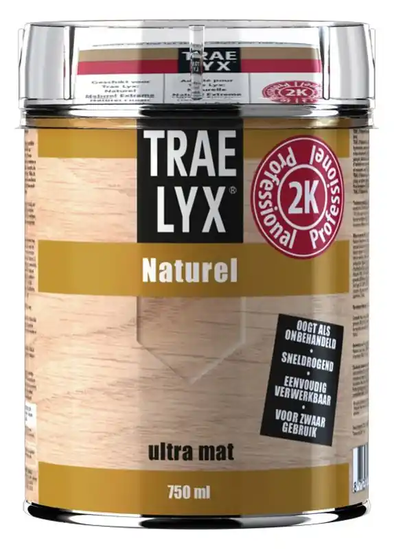 Trae Lyx Naturel Ultra Mat 0.75 ltr Beperkte Voorraad