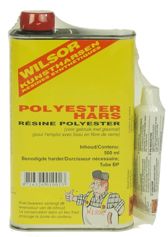 Goedkoop Wilsor Polyesterhars 0.5 ltr