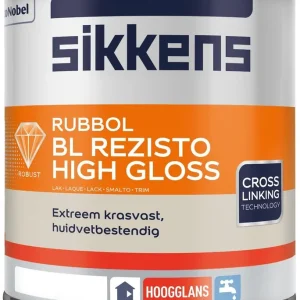 Sikkens Rubbol Rezisto High Gloss (donkere kleur)5 Hoge Kwaliteit
