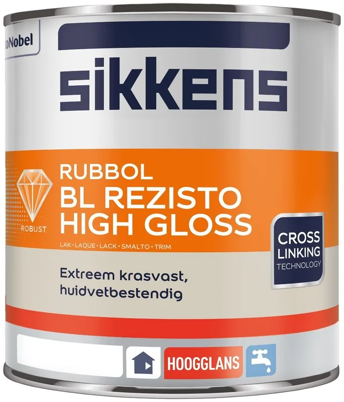 Sikkens Rubbol Rezisto High Gloss (donkere kleur)5 Hoge Kwaliteit