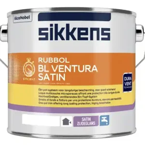 Populair Sikkens Rubbol BL Ventura Satin (donkere kleur) 2.