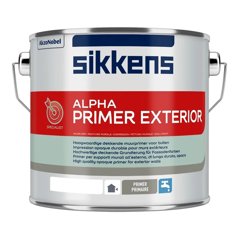 Voordeelprijs Sikkens Alpha Primer Exterior (lichte kleur) 2,5 l