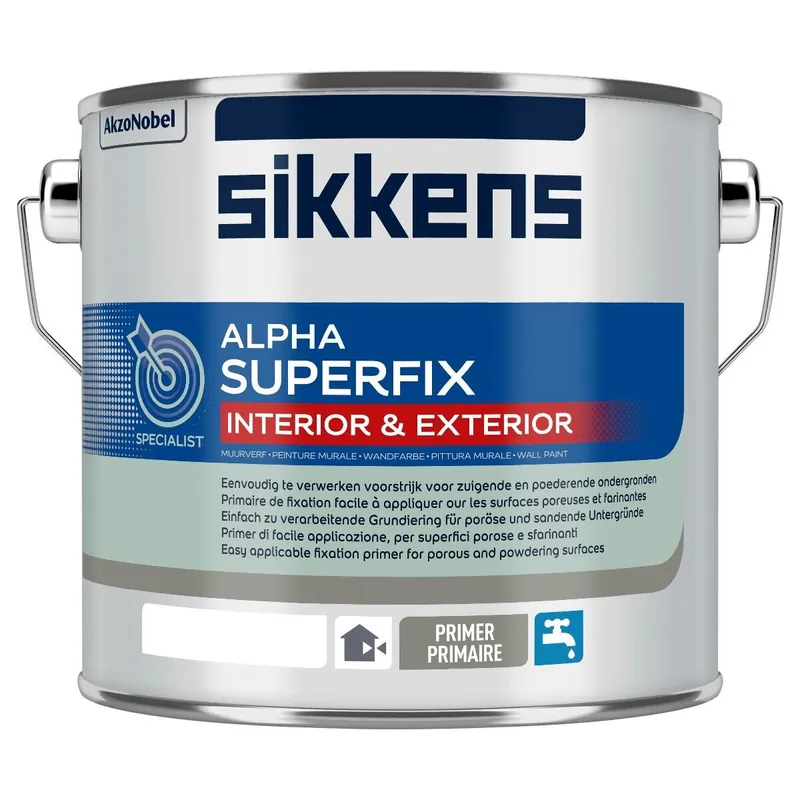 Finale Uitverkoop Sikkens Alpha Superfix (transparant) 2,5 ltr