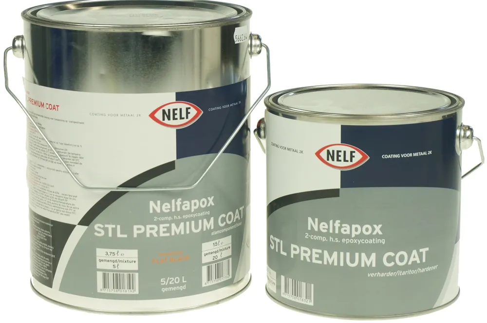 Nelf Nelfapox STL Premium Coat (grijs) 5 ltr Hete Deal