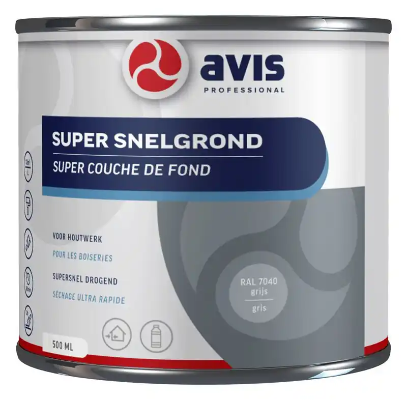 Avis Super Snelgrond (grijs) 0.5ltr Snelle Levering