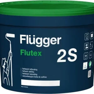 Flügger Flutex 2S (RAL 9010) 10 liter Gratis Retour