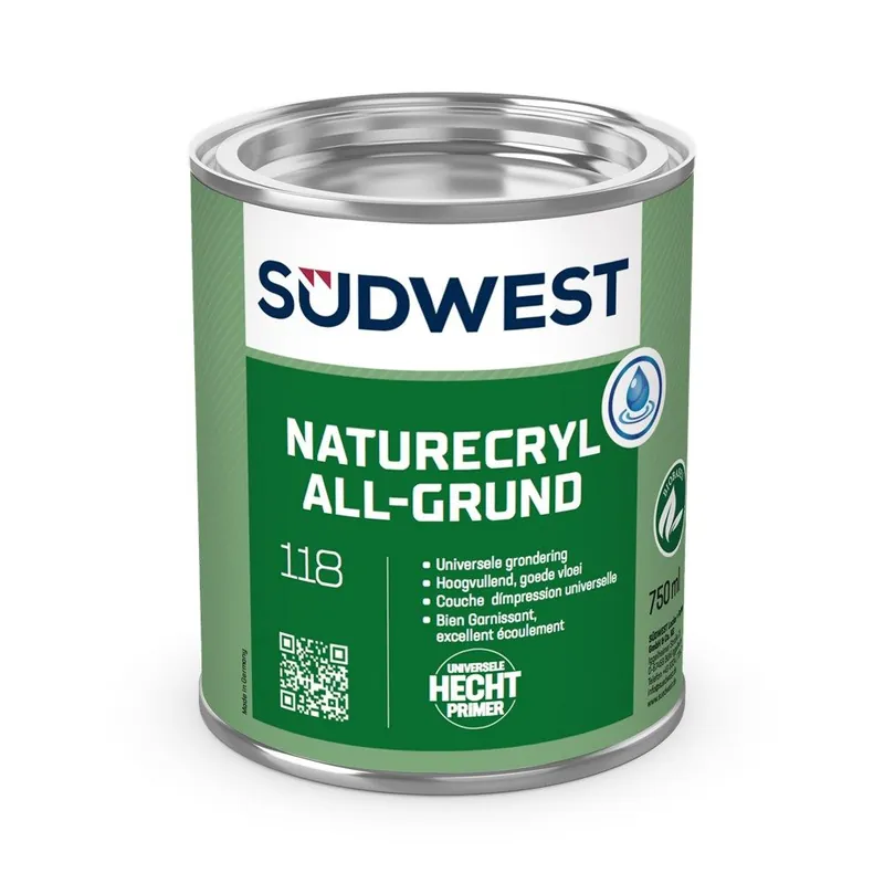 Südwest Naturecryl All-grund (zwart) 0.75L Premium