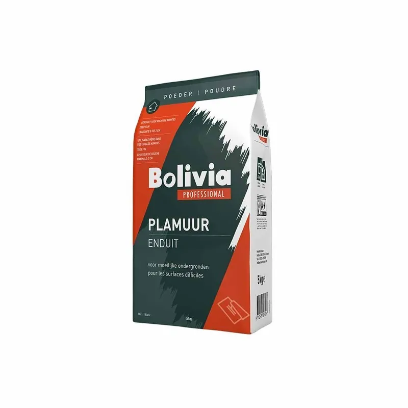 Premium Bolivia Plamuur voor moeilijke ondergronden - 5kg