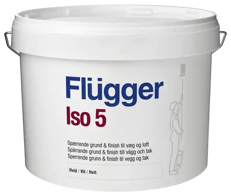 Populair Flügger Flutex Iso 5 Wit 10 liter