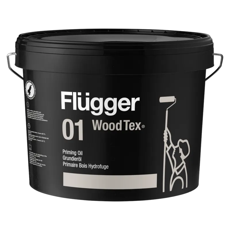 Korting Flügger Wood Tex 01 Priming Oil 0.75 ltr