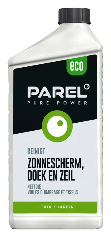 Beperkt Aanbod Parel PP Reinigt Zonnescherm, Doek en Zeil 1 ltr