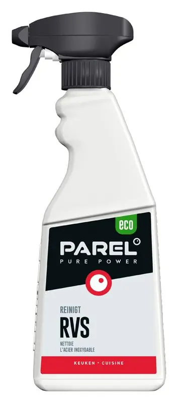 Korting Parel PP Reinigt RVS 0,5 ltr
