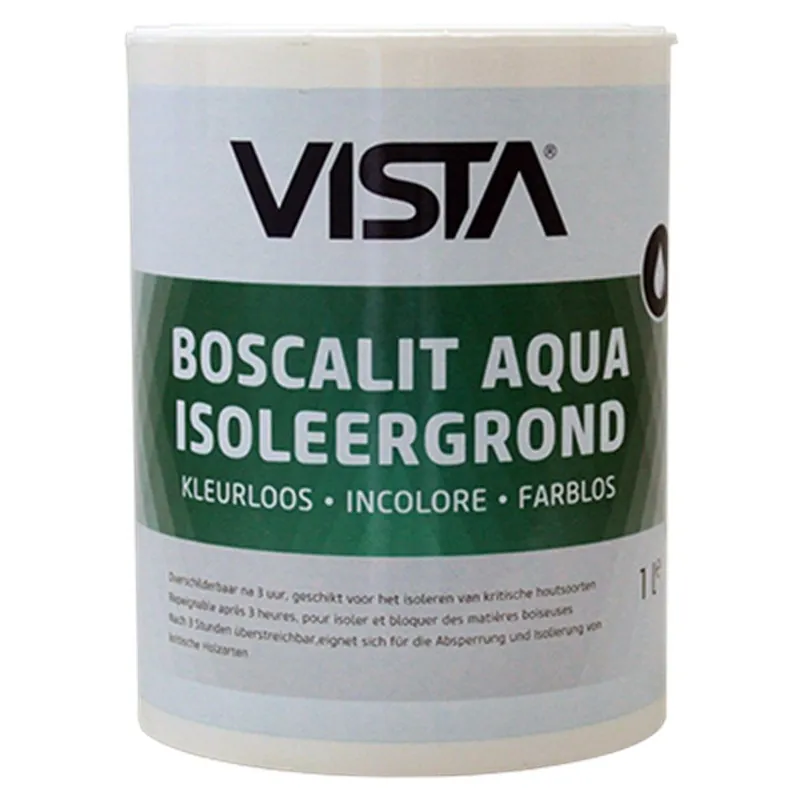 Uitverkoop Vista Boscalit Aqua Isoleergrond Transparant