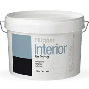 Flügger Interior Fix Primer 0,75 ltr Hoge Kwaliteit