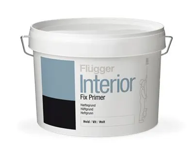 Flügger Interior Fix Primer 0,75 ltr Hoge Kwaliteit