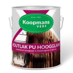 Express Levering Koopmans Houtlak PU Hoogglans 2,5 ltr